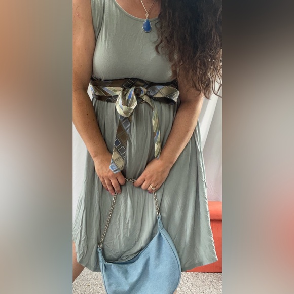 Custom handmade necktie obi wrap belt - Picture 10 of 10